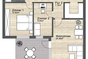 Wohnen im Bungalow in Vorsfelde: Modernisiert. Ebenerdig. Ruhig gelegen. – Die vollständige Adresse der Immobilie erhältst du vom Anbieter., 38448 Vorsfelde, Wolfsburg – Vorschaubild 18