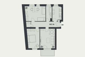 Attraktive Kapitalanlage in Wilmersdorf: Lichtdurchflutete 4-Zi.-Wohnung mit Südbalkon! - vermietet – Badensche Straße 31, 10715 Wilmersdorf, Berlin – Vorschaubild 2