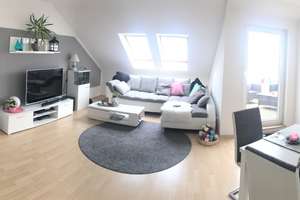 Schöne drei Zimmer Wohnung, Dachterrasse, Bad mit Waschmaschinen Anschluss  – Bahnhofstraße 28, 68809 Neulußheim – Vorschaubild 4