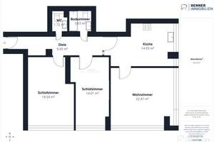 Kapitalanlage mit Burgblick! Gut vermietete 3-Zimmer-Wohnung - Eigennutzung auch möglich – Die vollständige Adresse der Immobilie erhältst du vom Anbieter., 90429 Himpfelshof, Nürnberg – Vorschaubild 14