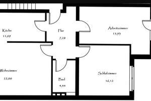 Helle 3 Zimmer Wohnung mit Balkon und Garage in Vahrenwald  – Die vollständige Adresse der Immobilie erhältst du vom Anbieter., 30165 Vahrenwald, Hannover – Vorschaubild 11