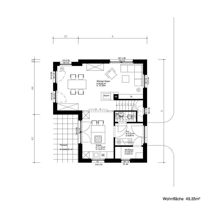 Erdgeschoss (Beispiel)