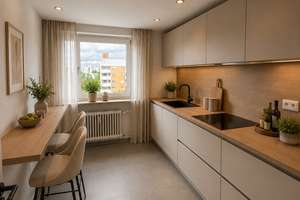 Frisch saniertes Wohnjuwel mit Alpenblick | 4 Zimmer | Süd-Loggia | 8. OG mit Aufzug – Eduard-Spranger-Straße 24, 80935 Lerchenau-Ost, München – Vorschaubild 18