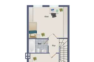 Ruhig gelegenes Reihenmittelhaus mit Terrasse, Garten und Vollkeller – Die vollständige Adresse der Immobilie erhältst du vom Anbieter., 22149 Tonndorf, Hamburg – Vorschaubild 19