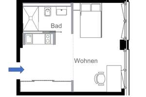 RARITÄT - Teilmöbliertes Cityapartment Nähe Sendlinger Tor - ruhige Lage am Klinikviertel – Schillerstraße 41, 80336 Ludwigsvorstadt-Kliniken, München – Vorschaubild 10