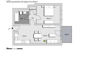 2-Zimmer-Wohnung in Düsseldorf – Böhlerstr. 51, 40549 Heerdt, Düsseldorf – Vorschaubild 4