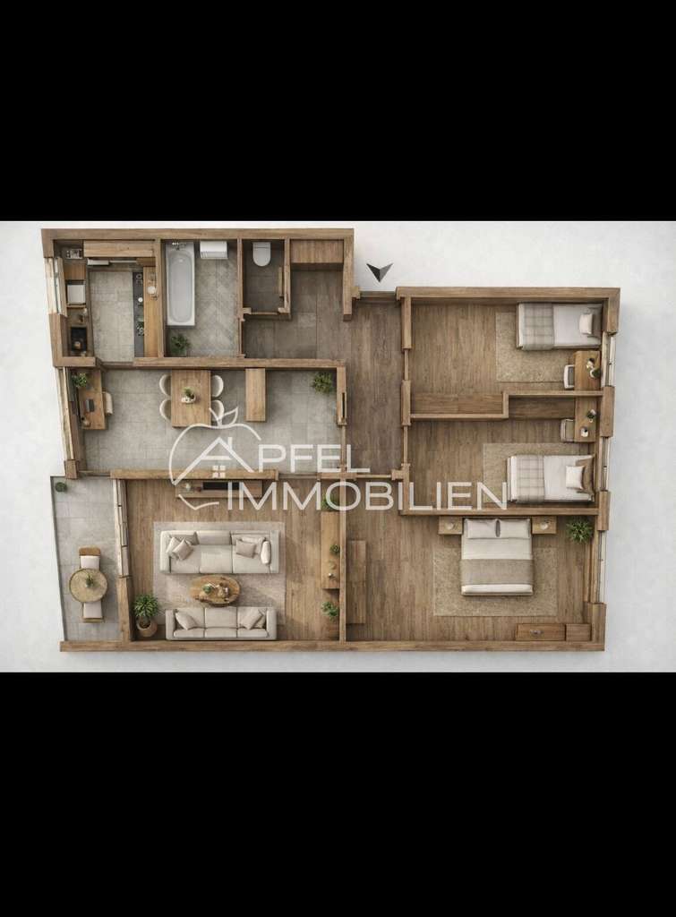 Immobilie in Metzingen - Wohnen mit Fernblick - Gepflegte 4,5-Zimmer-Eigentumswohnung in ruhiger Lage - Bild 0