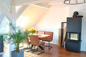 Offene Galeriewohnung mit traumhafter Dachterrasse und Kaminofen in Hannover sucht neuen Eigentümer – Die vollständige Adresse der Immobilie erhältst du vom Anbieter., 30459 Oberricklingen, Hannover – Vorschaubild 5