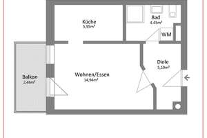 ~Kapitalanlage oder Eigennutzung: Maisonette-Wohnung in Ingolstadt-Friedrichshofen~ – Die vollständige Adresse der Immobilie erhältst du vom Anbieter., 85049 Friedrichshofen-Hollerstauden, Ingolstadt – Vorschaubild 13