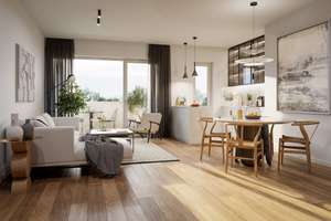 EXKLUSIVES NEUBAUPROJEKT | 3-Raum-Wohnung mit Balkon, klarer Raumaufteilung und zeitloser Eleganz – 4103 Zentrum-Ost, Leipzig – Vorschaubild 6
