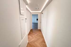 Erstbezug mit Lift! + Balkon + Parkett + Fußbodenheizung + Wanne & Dusche + LED-Licht – 4177 Lindenau, Leipzig – Vorschaubild 9