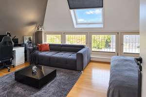 Raum & Design: 4,5 Zi-Penthouse-Maisonette. Kamin. Dachterrasse. Loggia. 3 Bäder. Garage. – 40489 Angermund, Düsseldorf – Vorschaubild 16
