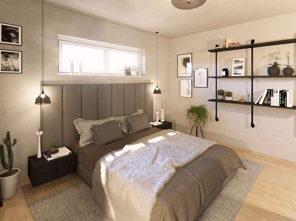 Ansicht Schlafzimmer