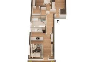 Hochwertige 3-Zimmer-Wohnung mit Balkon, EBK und TG in Regensburg Süd – Die vollständige Adresse der Immobilie erhältst du vom Anbieter., 93051 Kumpfmühl-Ziegetsdorf-Neuprüll, Regensburg – Vorschaubild 17