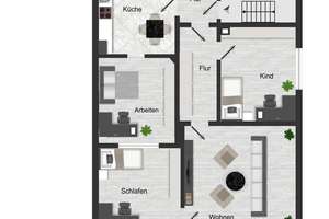 LORENZ-Angebot in Höntrop: Gut modernisiertes 2-Fam.-Terrassenhaus plus Einlieger. Rd. 300 m² Wfl.! – Die vollständige Adresse der Immobilie erhältst du vom Anbieter., 44867 Westenfeld, Bochum – Vorschaubild 106