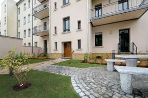 Schickes Nest! + Dunkles Parkett + Fußbodenheizung + großer Balkon + tolles Bad + LED-Licht – Berthastraße 32a, 4357 Mockau-Süd, Leipzig – Vorschaubild 10