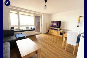 Hell & modern & viel Platz: sanierte 3 Zimmer, Balkon, guter Schnitt, neues Bad mit Wanne + Dusche