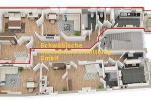 Stgt.-West: schöne 3-Zi.-Whg., Kamin, Leerstand, Altbau, neue Balkonanlage, kein Denkmalschutz – 70193 Vogelsang, Stuttgart – Vorschaubild 19