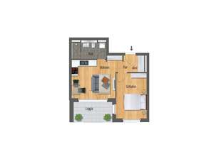 1 Monat mietfrei – Kompakt und stylisch wohnen, frei leben – 2 Zimmer für Singles – Belfortstraße 17b, 75172 Weststadt, Pforzheim – Vorschaubild 8