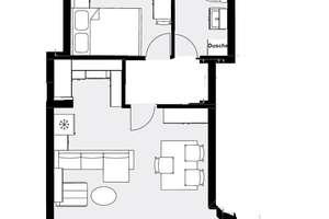 Geistviertel! Ruhige Zwei-Zimmer-Wohnung mit Balkon und Stellplatz – Die vollständige Adresse der Immobilie erhältst du vom Anbieter., 48153 Schützenhof, Münster – Vorschaubild 4