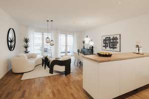 Wohnen am Rhein – Moderne 3-Zimmer-Wohnung mit Balkon und Wasserblick