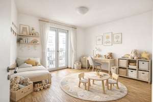Rarität im Europaviertel – Moderne 3-Zimmer-Wohnung mit zwei Bädern in ruhiger Lage - bezugsfrei – 60486 Gallus, Frankfurt am Main – Vorschaubild 5