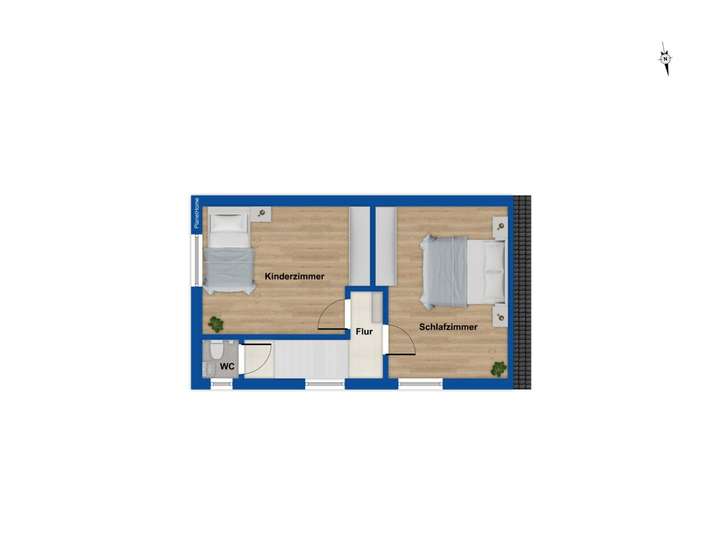 Grundriss Obergeschoss