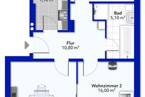 Über den Dächern von Düsseldorf – Die vollständige Adresse der Immobilie erhältst du vom Anbieter., 40215 Friedrichstadt, Düsseldorf – Vorschaubild 12