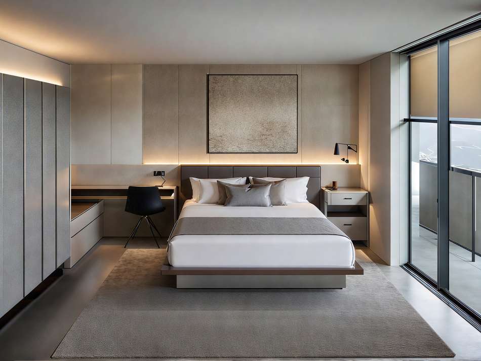 Visualisierung Schlafzimmer