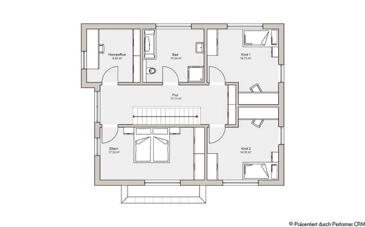 Grundriss Dachgeschoss