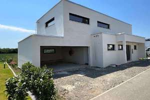Exklusives Neubau-Einfamilienhaus im Rohbau – mit großem Potenzial in Bad Schönborn – Die vollständige Adresse der Immobilie erhältst du vom Anbieter., 76669 Bad Schönborn – Vorschaubild 1
