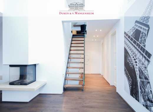 Exklusives möbliertes Penthouse über 2 Ebenen  mit Dachterrasse und Galerie
