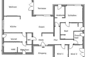 Einmaliges Bauvorhaben direkt an der Ems: Exklusiver Bungalow, SüdWest-Grundstück, massiv, PV, Lüftg – Die vollständige Adresse der Immobilie erhältst du vom Anbieter., 33378 Rheda-Wiedenbrück – Vorschaubild 2