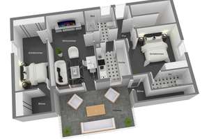 RESERVIERT: Exklusive Villa mit Schwimmbad, Sauna und atemberaubendem Blick – Die vollständige Adresse der Immobilie erhältst du vom Anbieter., 72766 Reutlingen-Mitte, Reutlingen – Vorschaubild 45