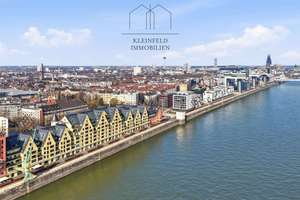 Luxuriöses Wohnen in der Agrippinawerft im Rheinauhafen: Ein Traum einer exklusiven Maisonette