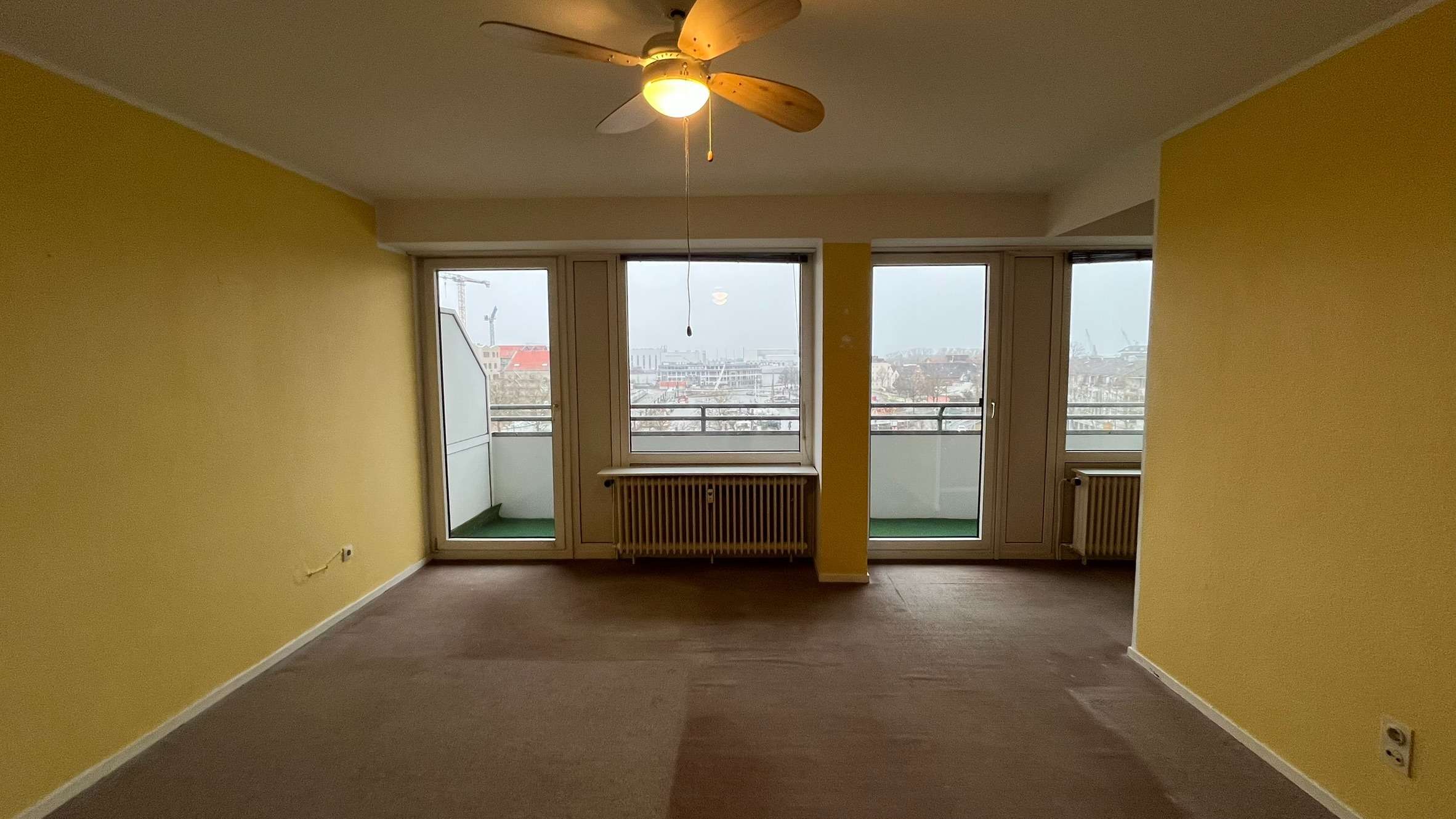 1-Zimmerwohnung mit Balkon, Stellplatz und Blick auf den Vegesacker Hafen, Bremen – Bild 2
