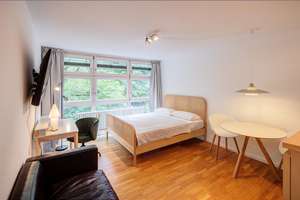 Möbliert: Schönes möbliertes Apartment in Schwabing-West