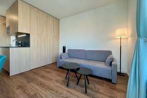 Panoramablick - Studio im Fritz Tower im 16. OG – Lehrter Strasse 24b, 10557 Moabit, Berlin – Vorschaubild 5