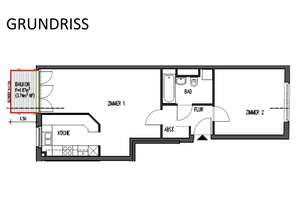 Moderne 2 Zimmerwohnung mit Balkon in bester Wilmersdorfer Lage – Düsseldorfer Straße 54a, 10707 Wilmersdorf, Berlin – Vorschaubild 6