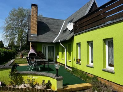 Ihr Rückzugsort im Grünen - Freizeitgrundstück mit massivem Ferienhaus in Finsterwalde