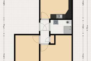 2-Zimmer-Wohnung in Düsseldorf-Bilk – Merowingerstraße 35, 40233 Bilk, Düsseldorf – Vorschaubild 2
