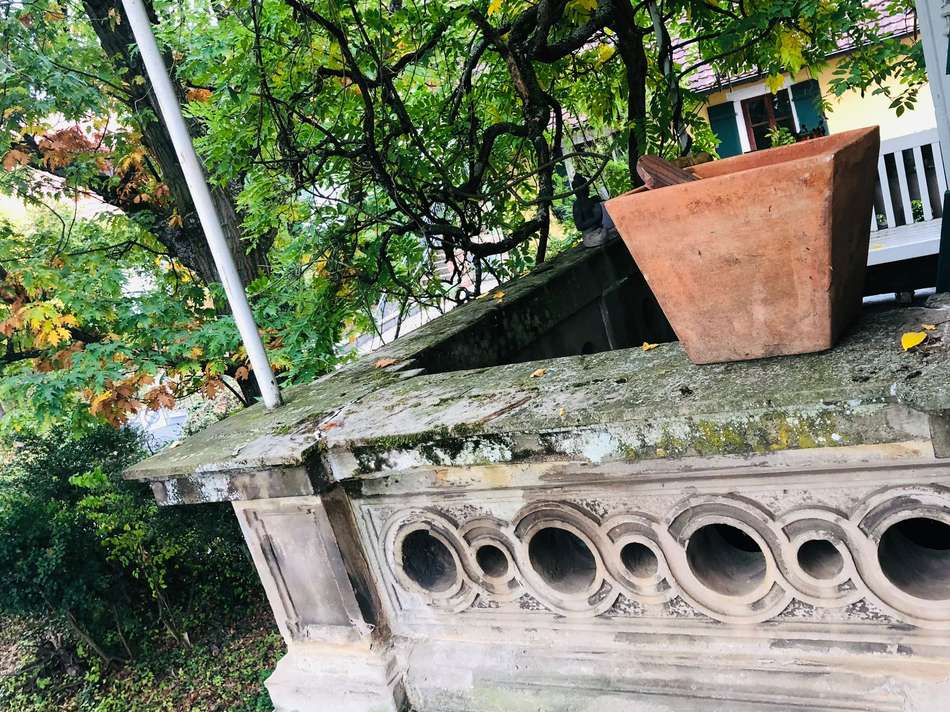 Teilansicht Balkon Obergeschos