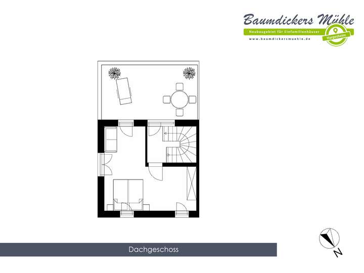 Grundriss Dachgeschoss