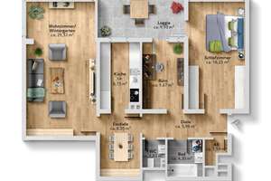 Wohnen am Stadtpark!
Ihre 3,5 Zimmer Wohnung mit Aufzug im Westen! – Die vollständige Adresse der Immobilie erhältst du vom Anbieter., 93049 Westenviertel, Regensburg – Vorschaubild 48