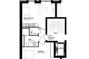 Icons of Living: Neubau-Eigentumswohnung mit zwei Dachterrassen im vorderen Hastedt (KFW40 und QNG) – Die vollständige Adresse der Immobilie erhältst du vom Anbieter., 28207 Hastedt, Bremen – Vorschaubild 5