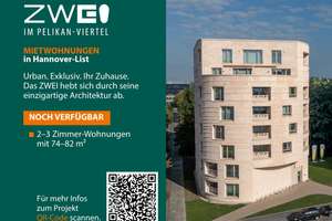 LIST-PELIKAN | ERSTBEZUG | hochwertige 2-Zimmer-Wohnung im 6.OG mit EBK – Klopstockstraße  52, 30177 List, Hannover – Vorschaubild 22