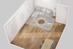 Vollmöblierte Neubauwohnung, 48 m² – Einzug mit dem Koffer, ab 01.09.2026 – Heilbronner str. 6, 60327 Gutleutviertel, Frankfurt am Main – Vorschaubild 6