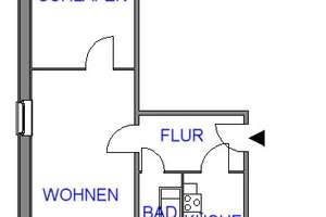 Helle und freundliche 2-Raum-Wohnung in zentraler Lage – Mühlenstr. 12, 9111 Zentrum, Chemnitz – Vorschaubild 5