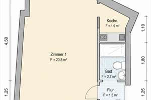 Helle 1-Zimmer-Wohnung in Hamburg-Eimsbüttel – bezugsfrei & provisionsfrei – Eidelstedter Weg 2, 20255 Hoheluft-West, Hamburg – Vorschaubild 9