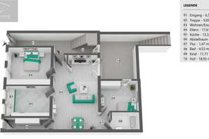 Modernisiertes 3-Familienhaus mit Dachterrasse und Garten  in Mönchengladbach – Die vollständige Adresse der Immobilie erhältst du vom Anbieter., 41238 Odenkirchen-Mitte, Mönchengladbach – Vorschaubild 26